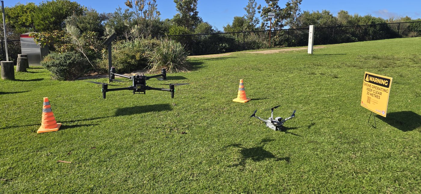 NSW SLSS Shark Monitoring Program drone deployment
